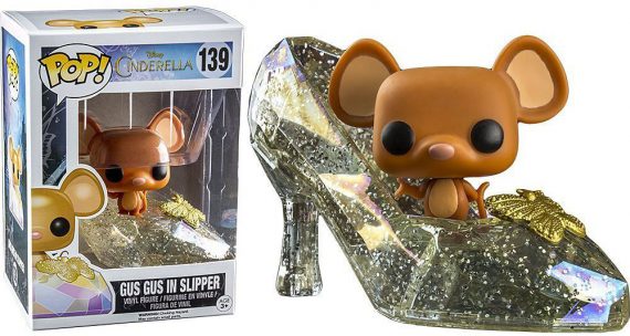 Funko POP! Disney Cinderella GUS GUS IN SLIPPER (Glitter) 139