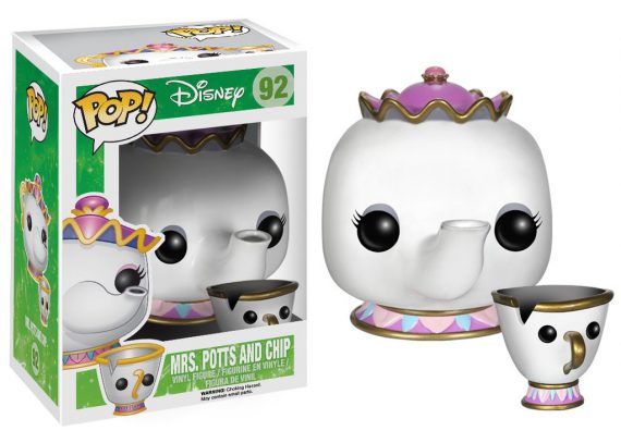 Funko POP! The Beauty and the Beast MRS. POTTS & CHIP 91