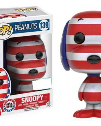 Funko POP! Peanuts SNOOPY PATRIOTIC 139 SDCC 2016