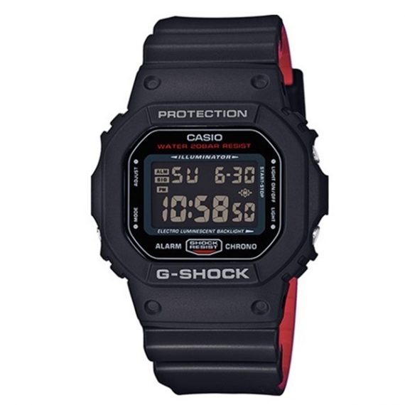 CASIO G-Shock DW-5600HR-1 Orologio Digitale Red Heritage