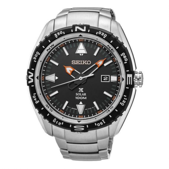 SEIKO Diver SNE421P1 Orologio Uomo Solare Acciaio