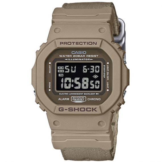 CASIO G-Shock DW-5600LU-8JF Orologio da Uomo Digitale Military Look