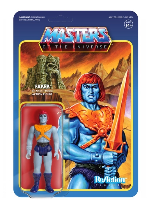 Masters of the Universe Super 7 ReAction FAKER Action Figure