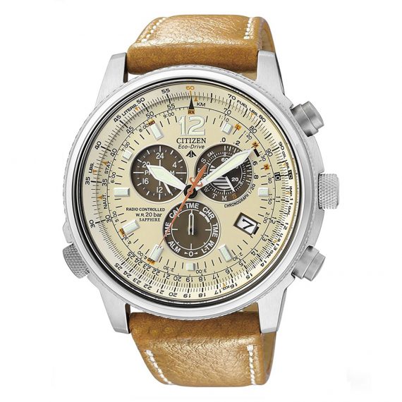 CITIZEN Eco-Drive Radiocontrollato AS4020-44B Crono Pilot