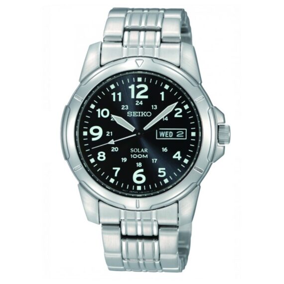 SEIKO Solar SNE095P1 Orologio Uomo Militare Solare