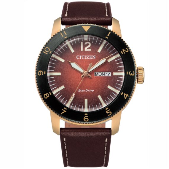CITIZEN ECO-DRIVE AW0079-13X Vintage Throwback Rose Gold