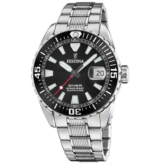 FESTINA Orologio Uomo The Originals F20669/3 Diver 200m risulta essere un esempio di grande orologeria, mantenendo un prezzo accessibile.