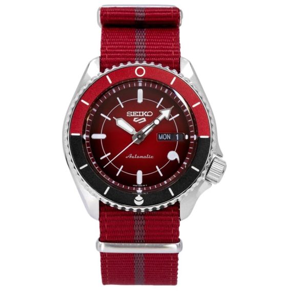 SEIKO 5 Sports SRPF67 Naruto & Boruto SARADA Limited Edition fa parte della collezione speciale Seiko 5 Sports x Naruto & Boruto.
