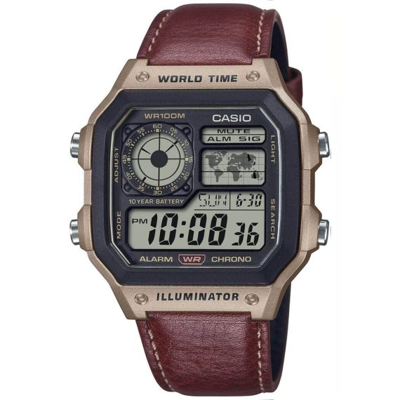CASIO Collection AE-1200WHL-5A Orologio Multifunzione