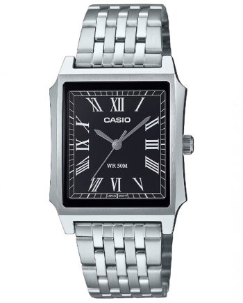 CASIO MTP-B190D-1B Elegant Square Orologio Uomo Quarzo