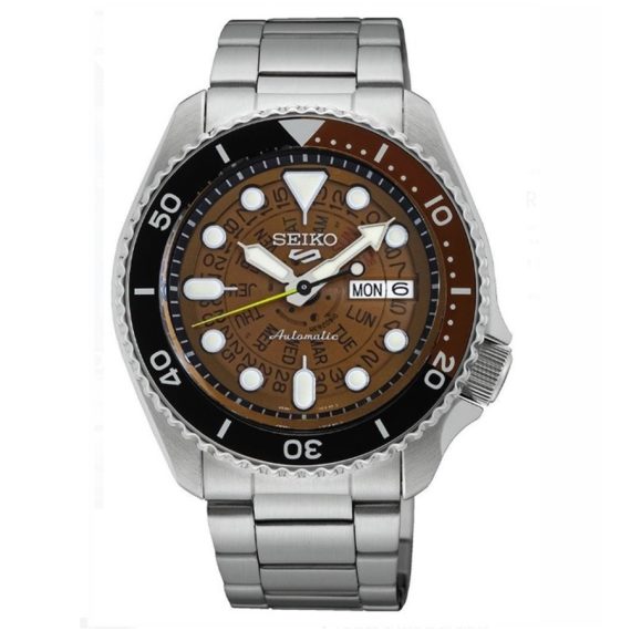 SEIKO 5 Sports SRPJ47 "Time Sonar" Orologio Automatico Uomo