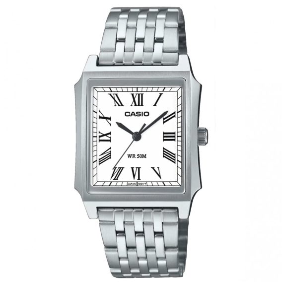 CASIO MTP-B190D-7B Elegant Square Orologio Uomo Quarzo
